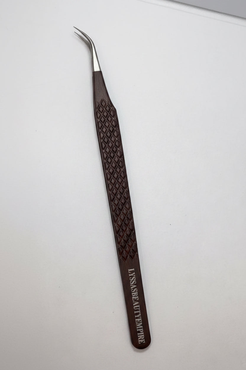 Long Curved Isolation Tweezer