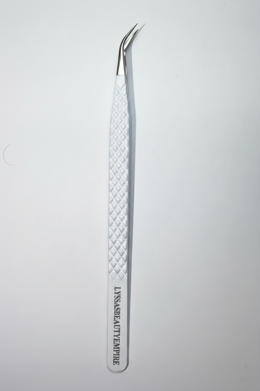 Long Curved Isolation Tweezer